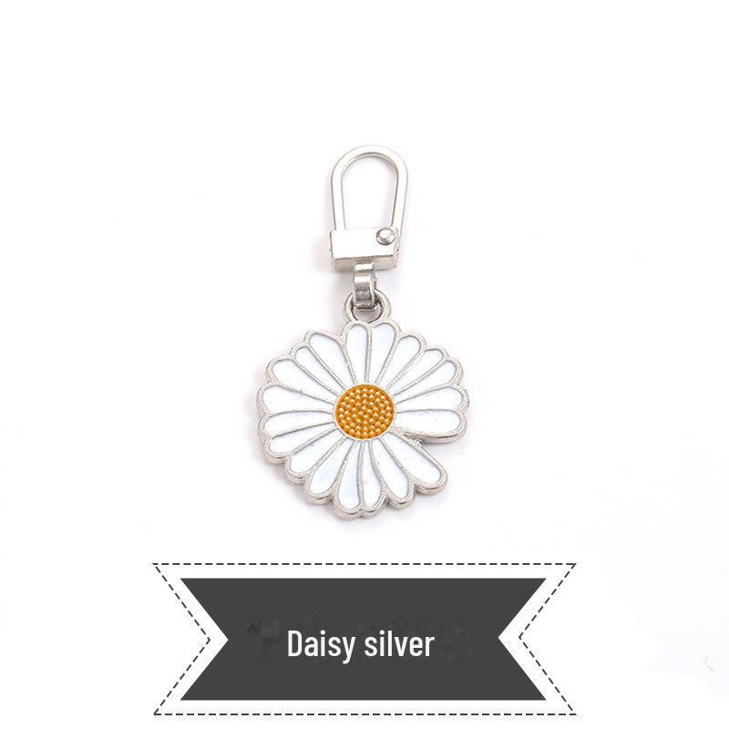 Съемная застежка-молния для курток, не требующая инструментов, - дизайн Small Daisy