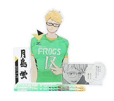 Знаменитая сцена диорамы Haikyu фигурка Цукишима Хотару 2021 Карасуно день рождения день рождения Jump Shop акриловая фигурка Axta акриловая подставка оригинальные товары