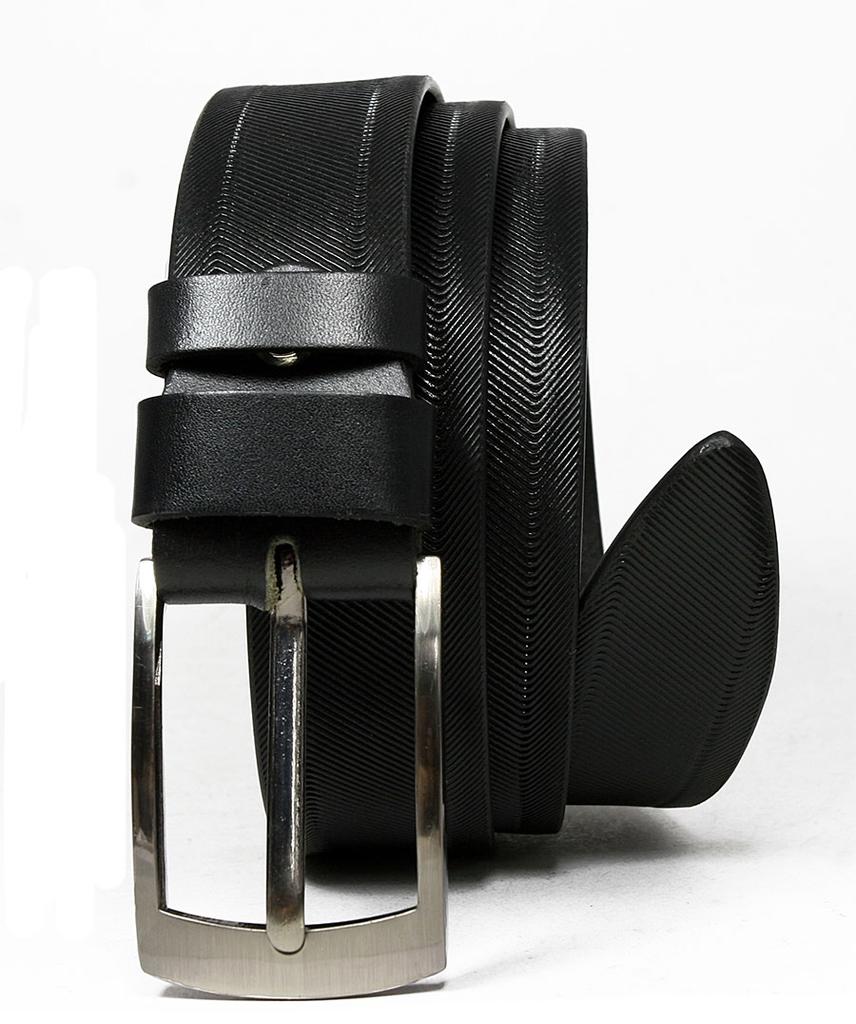 Men's leather belt ROVICKY PRS-01-BGE 99-114
