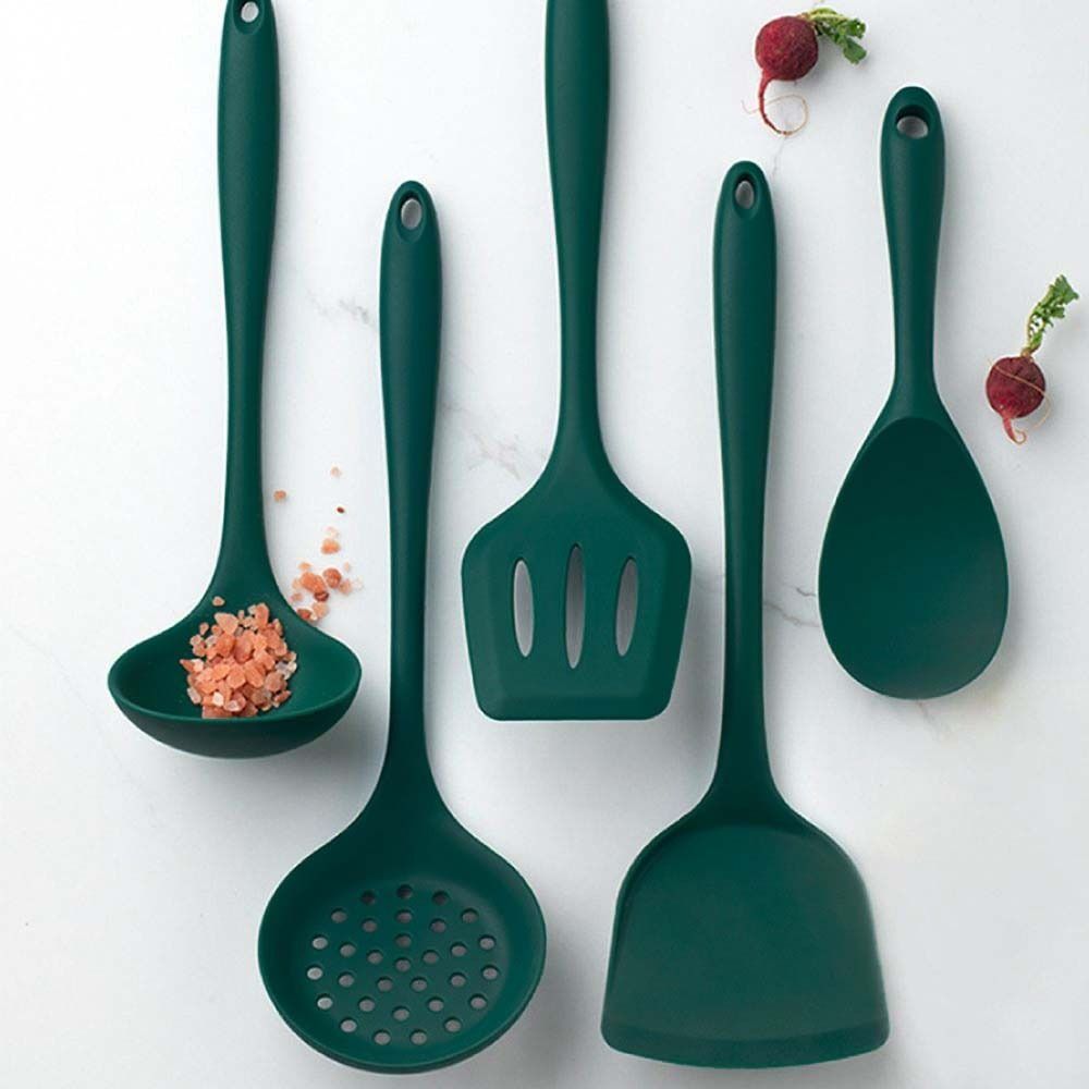 Silicone Shovel Heat Resistant Accessories Spatula Soup Spoon Kitchen Utensils Cooking Tools