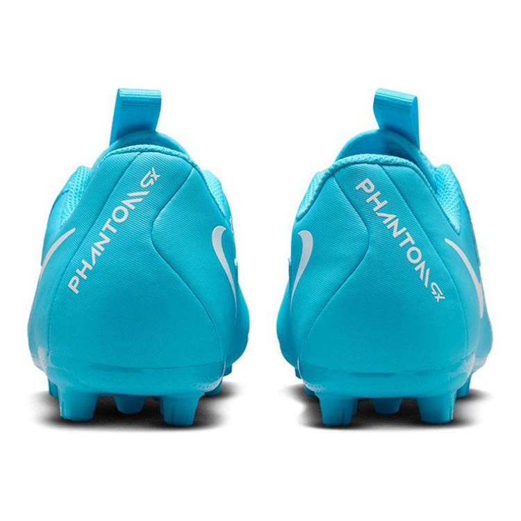 Nike Jr Phantom GX II Academy Comfortable Lightweight Durable Low-Top Kids Soccer Shoes Kids Soccer Shoes Blue FJ2602-400
