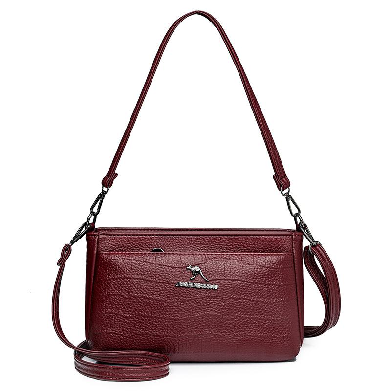 Маленькая квадратная сумка с крокодиловым узором 2024 года, летняя новая модная повседневная сумка-мессенджер, простая женская сумка через плечо, женская сумка для внешней торговли