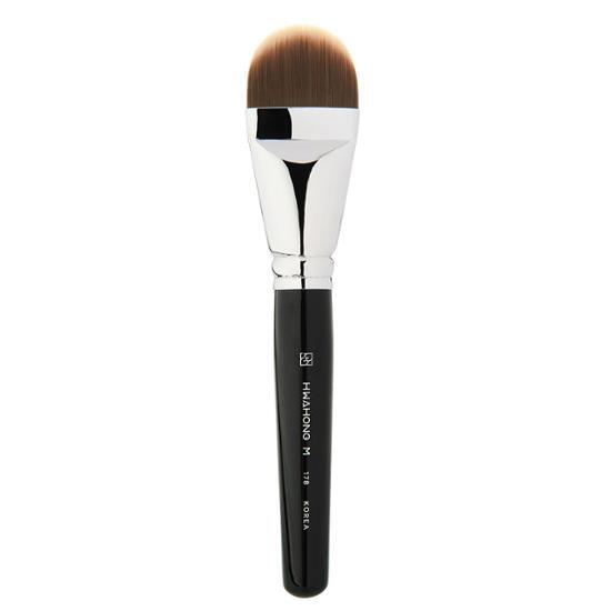 Hwahongm Makeup Tool Planning (163 Brush + Chestnut Puff)/Choose 1 of 2 Types of 178 Foundation Brushes