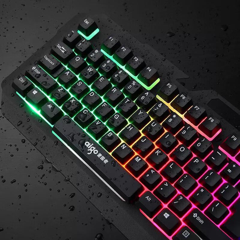 aigo WQ927B Wired Gaming Keyboard and Mouse Combo