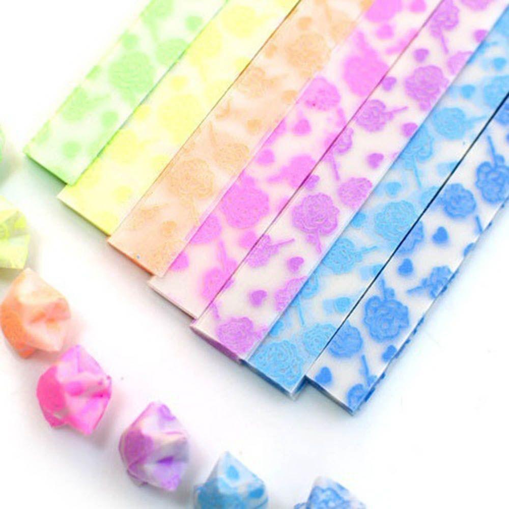for Girl Glow In The Dark Lucky Star 210pcs Party Paper Strip DIY Luminous Star Paper Origami