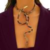 1 Snake Necklace Collar Bracelet Arm Ring Multi-functional Use Retro High-end Fashion Niche Ancient Method