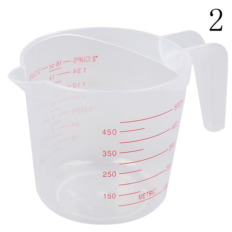 High Quality Plastic Measuring Jug Large Capacity Scale Cup 250/500/1000Ml