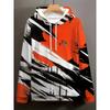 Men's Hoodie Autumn Casual Long Sleeve Hooded Top Graphic Printing Outdoor Fashion Sweatshirt Man Pullover Oversized Clothing