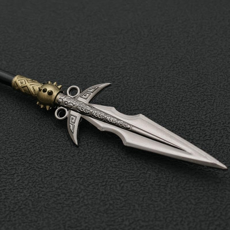 [Nekokamiyama] Romance of the Three Kingdoms: Xiahou Dun's Yuan Rang Spear, 22cm Long / Miniature Figure, Collector's Item, Decorative Item