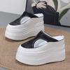 Fashion 7CM 11CM Platform Sneakers for Women Slip On Platform Slippers Flip Flop Women Casual Shoes Wedge Heel Women Summer Shoes