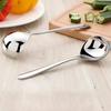 Long Handle Hotel Hot Pot Spoon Silver Soup Ladle Durable Stainless Steel Spoon  Home Kitchen