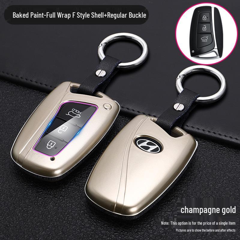 Совместимый чехол для ключа для Hyundai Santa Fe IX45 Ge Yue Ge Rui