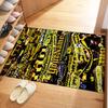 Borussia Dortmund Customize Your Name Floor Rug Office Rug Design for Dormitory Outdoor Playrooms Decorate room Anti-slip Rug Decorate Offices