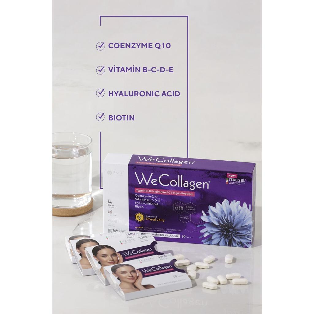 Wecollagen 90 Tablet Vitamin Support Skin Care Collagen