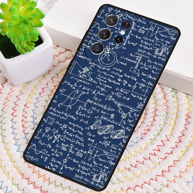 Чехол для телефона с формулами по физике, науке, математике для Samsung Galaxy note 10 pro S26 S25 S24 S23 S22 Ultra Plus S21S20 Ударопрочный чехол