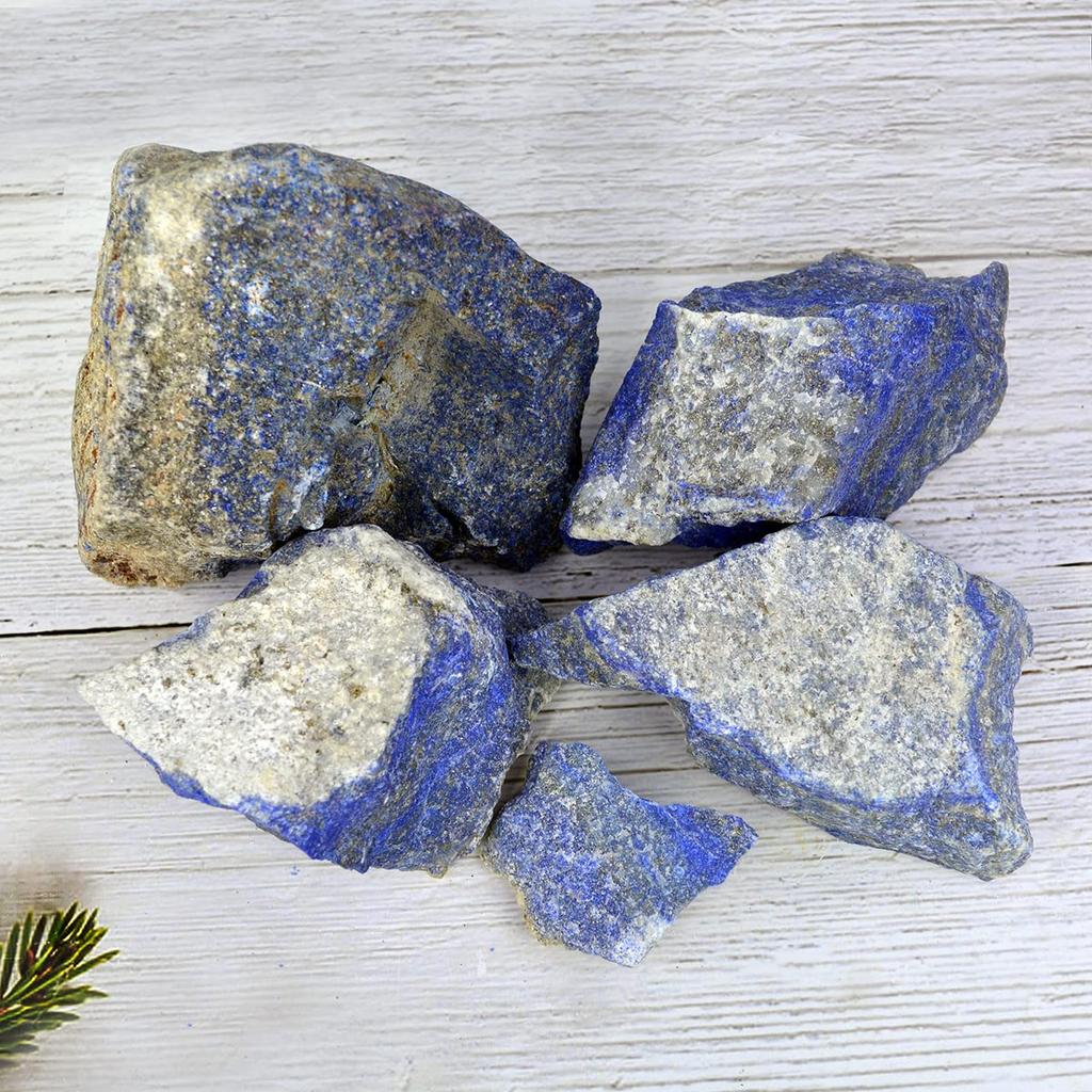 Lapis Lazuli Blue Natural Rough Crystal Stone for Reiki Healing and Crystal Healing Stones