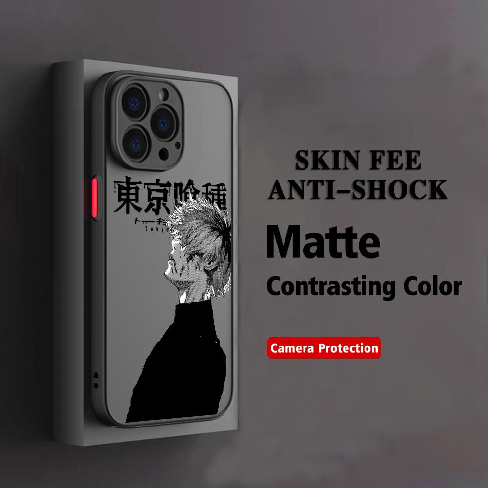 ГОРЯЧИЙ Новый Крутой Чехол Для Телефона С Аниме Tokyo Ghoul Для iPhone 17 16e 16 15 14 13 12 11 Mini Pro Air Max X XR XSMax 7 8 6 Plus Матовый