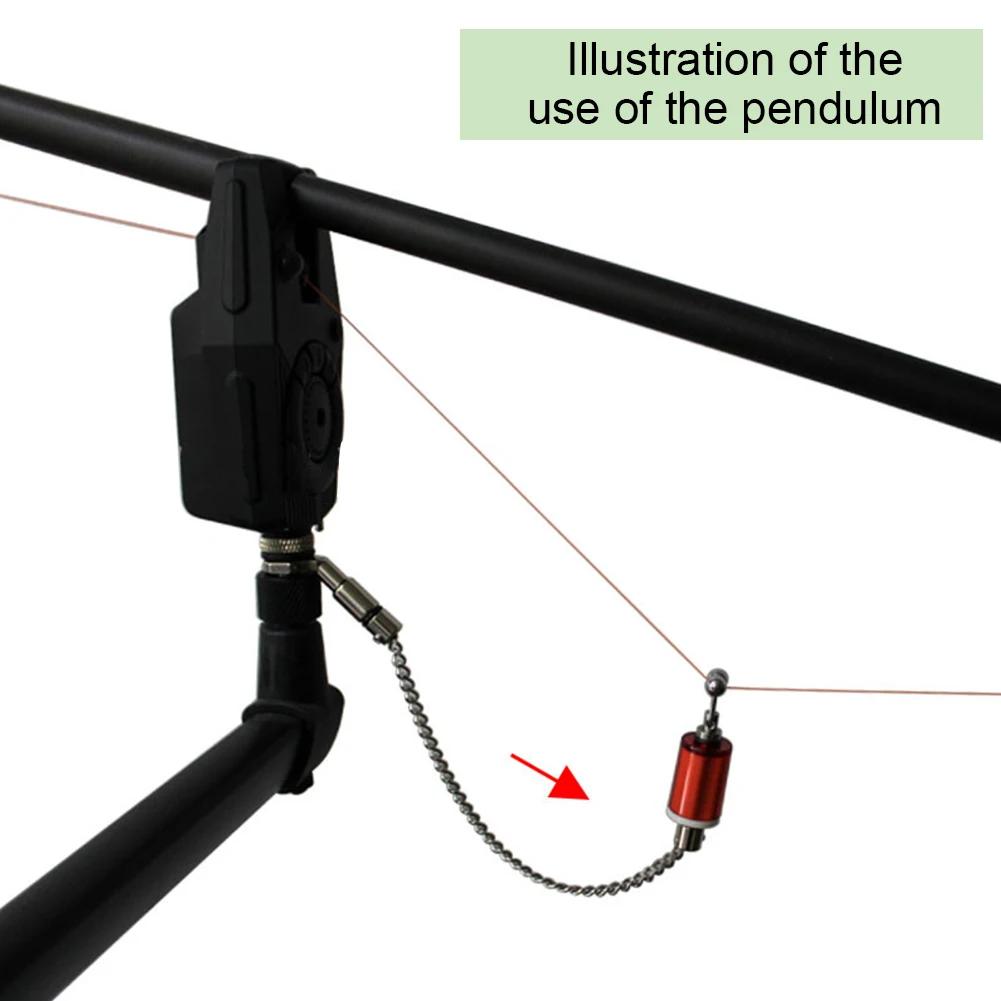 1pcs Carp Fishing Alarm Swinger Drop Off Indicator Stainless Steel Chain for Carp Coarse Fishing Tackle Equipment Accessories