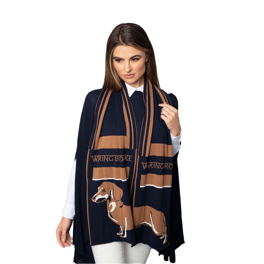 Waring Brooke Unisex Adult Signature Heads And Tails Scarf