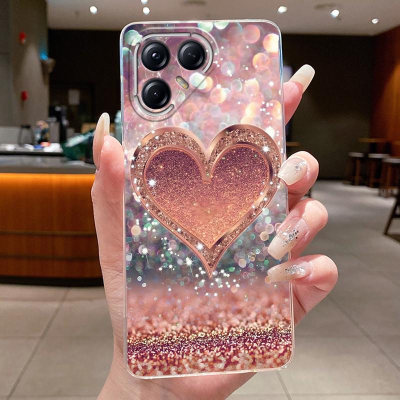 Для Tecno Pova 7 Pro LJ8 Чехлы Pova7 Ultra LJ9 Neo LJ6 LJ7 Funda Цветок Бабочка Чехол для Телефона Мягкий Силикон Прозрачный ТПУ Чехол