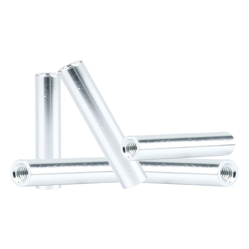 Silver Anodized M3 Aluminum Alloy Threaded Standoff Column for Instrument Panel Support