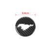 Car Steering Wheel Center Decoration Cover Trim for Ford Mustang 2009 2010 2011 2012 2013 Real Carbon Fiber Interior