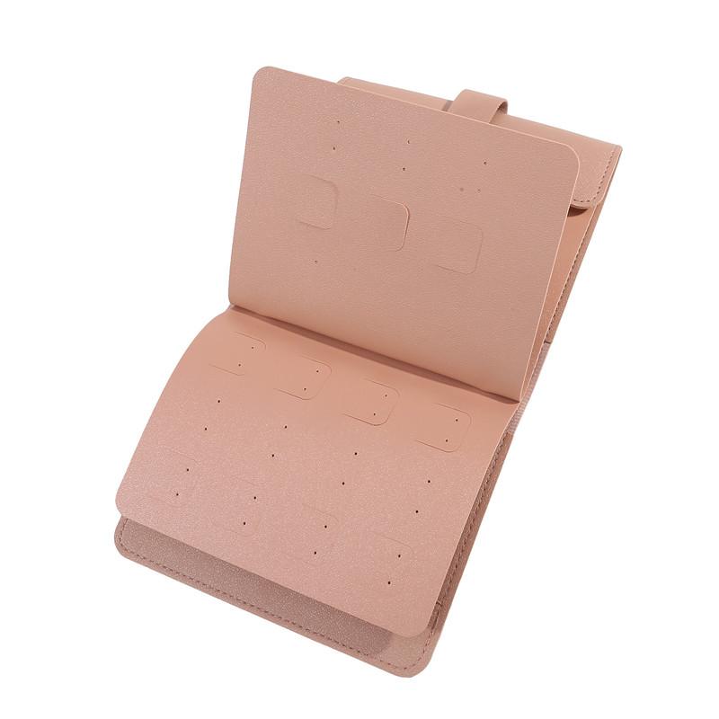 1 шт. Портативный дорожный органайзер для ювелирных изделий, складной чехол для колец и сережек, сумка для хранения в рулоне