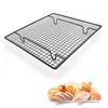 Non-stick, High and Low Temperature Resistant Mesh Cooling Rack for Cakes, Cookies, Breads, Donuts, Chocolates, and Squares. Perfect for Cooling Bakin