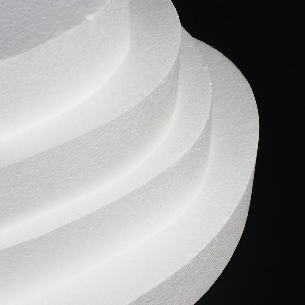 Flower Decor Sugarcraft Dummy Cake Foam Mould Practice Model Polystyrene Styrofoam Heart Shaped