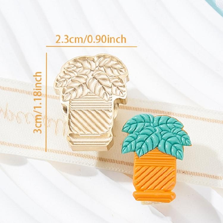 Envelope Emboss Wax Seal Stamp Head Removable Sealing Brasses Stamp Head Gift