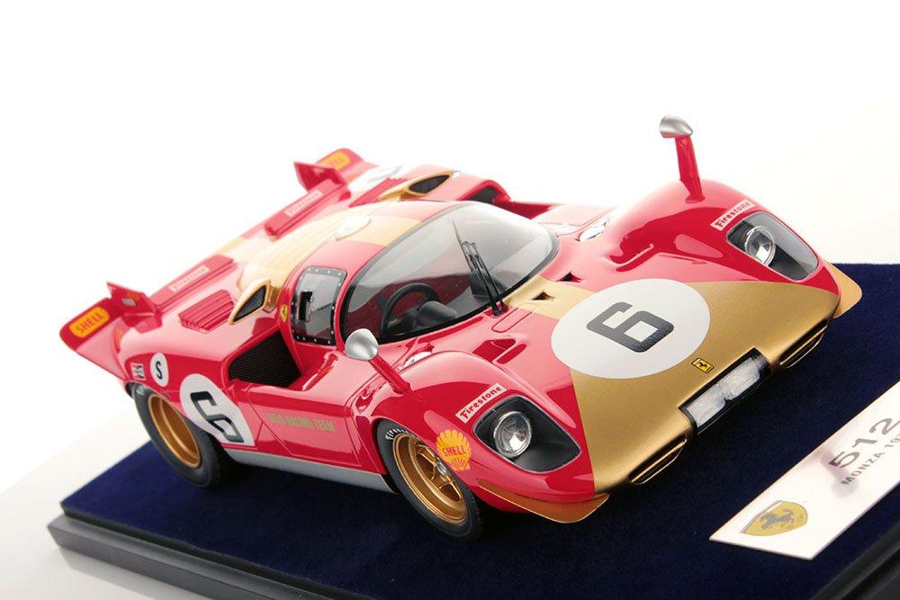Модель LOOKSMART в масштабе 1/18, готовая, Ferrari 512S Daytona 1970, команда Gelo Racing, № 6 LS18_08F