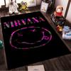 Ковер с дизайном 'Улыбающееся лицо' Nirvana Нескользящий ковер, подходит для гостиной и спальни, под диваны