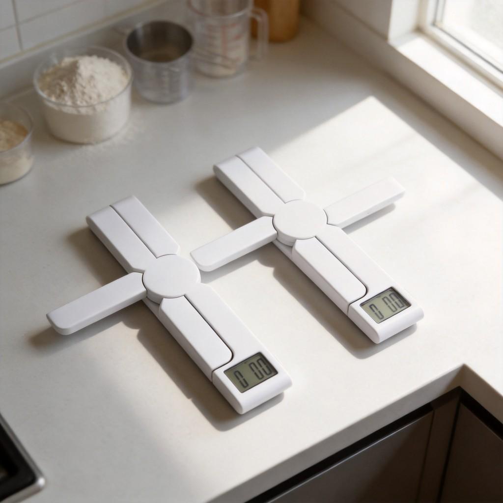 Multi Functional Digital Kitchen Scale With Foldable Design For Home Baking And Cooking