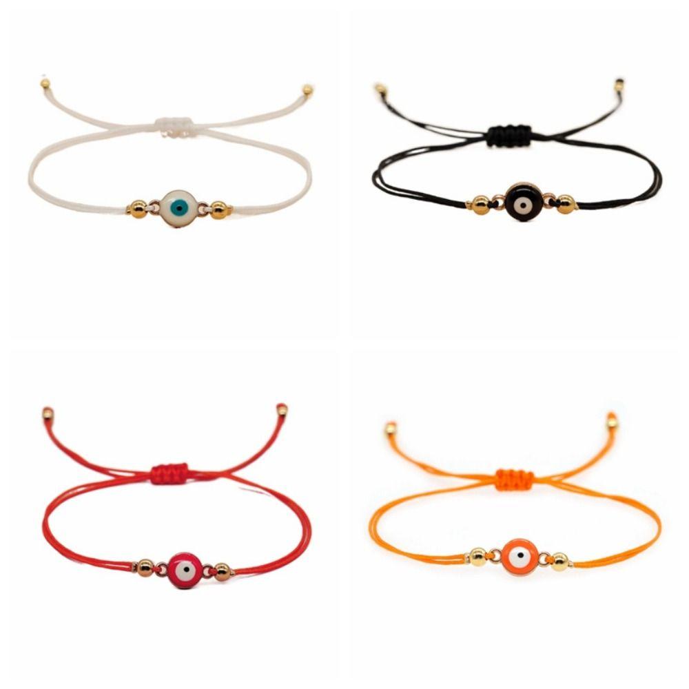 Greek Eye Lucky Red Rope Pulseras Fortune Bracelet Cute Demon Eye Bracelet Friendship