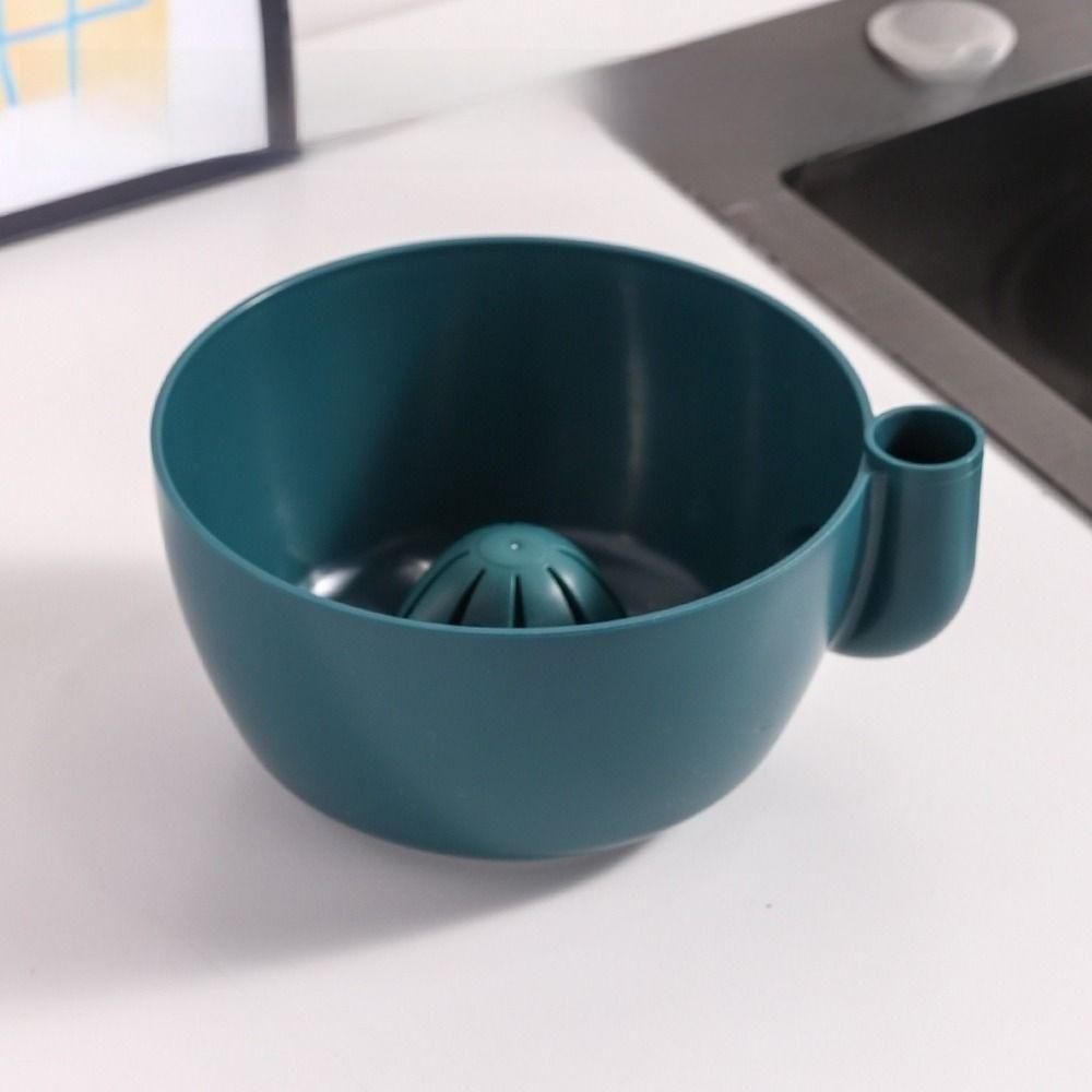 Rotating Automatic Fruit Wash Bowl Fast Draining Berry Rinse Basin Outdoor Picnic