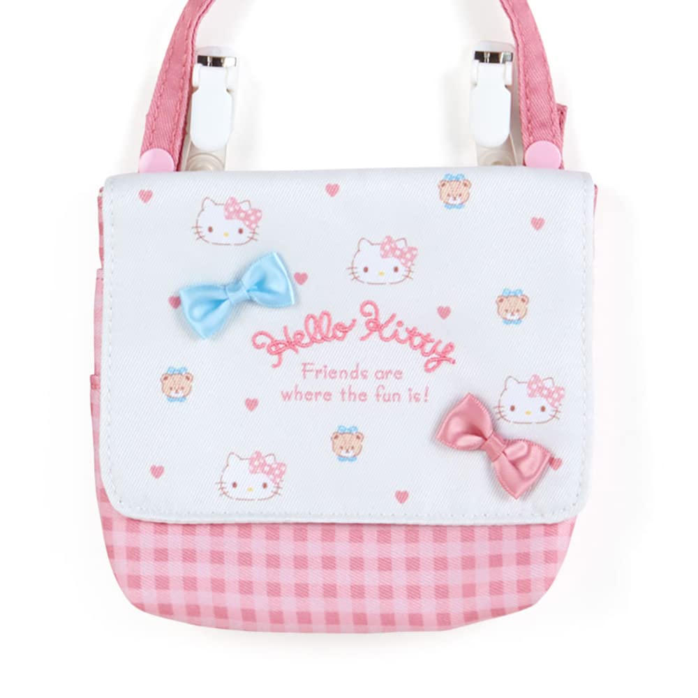 Наплечная сумка Sanrio 3 в 1 Открытая Имя Hello 938041 Кошелек, Карманы, Карман, Розовый, Зажим, Космос, Китти, Персонаж,