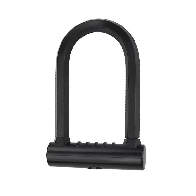 Silicone U-Lock E-Bike Motorcycle Bicycle Anti-Pry Anti-Theft Portable Lock