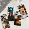 Чехол Животное Лошадь для Xiaomi Redmi Note 12 11 10 9 13 Pro Plus 9S 10S 11S 12S Redmi 13C 9C 10C 12C