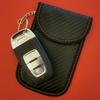 Чехол-блокиратор сигнала для автомобильного ключа, чехол-экранитор сигнала, защитный чехол для автомобильных ключей, кольцо, бесключевой, RFID-блокирующая сумка