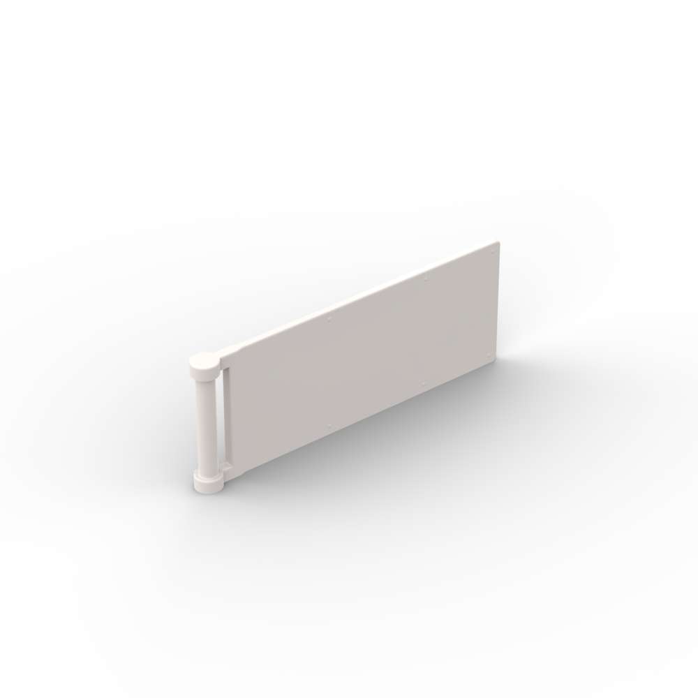 MOC 1PCS 30292 Flag 7x3 With Handle Building Blocks House Plate Brick Particle Puzzle Educational Toys Children Birthday Gift