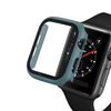 Стекло + чехол для Apple Watch серии 6, 5, 4, 3 SE, 44 мм, 40 мм, чехол для iWatch, 42 мм, 38 мм, бампер, Защитная пленка для экрана + чехол, аксессуары для Apple Watch
