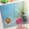 Dekoracyjna Deska Kuchenna Szklana Do Krojenia Spa Lilia Wodna 60X52 Cm