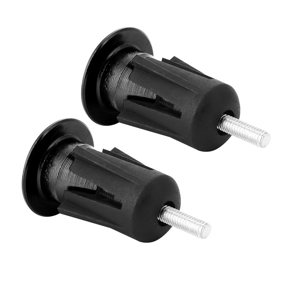 1 пара из алюминиевого сплава для велосипедного руля, заглушка, заглушка, аксессуар(черный)