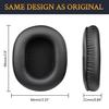 SOULWIT Ear Pads and Cushions for Audio Technica ATH M50X, M50XBT, M50xSTS, M50RD, M40X, M30X, M20X, MSR7, and SX1 Monitor Headphones, High-Density Fo