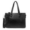 Tote Bag Business Bag Business Tote Bag Freestanding Men's (Black)