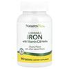 Chewable Iron, Vitamin C & Herbs, Cherry Flavor, 90 Tablets