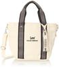Lee Arcana Cotton Mini Shoulder Large Tote, Bag, Lightweight, Multifunctional, Capacity, White, 320-1303 320-1303-10