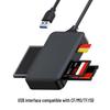 Совместимый с Apple 8-в-1 USB 3.0 Двухголовочный Type-C Картридер и Док-станция