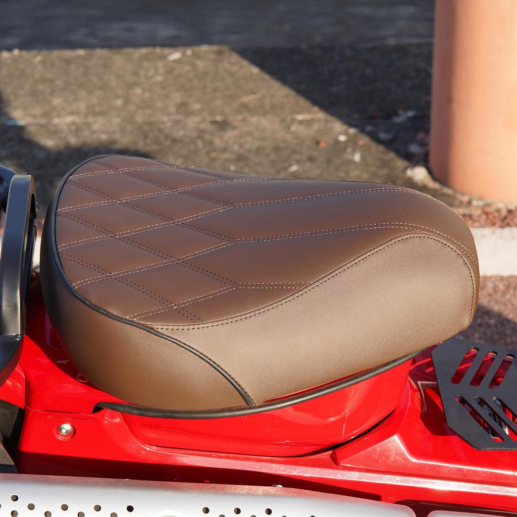 Сиденье Entrotech Custom Lowdown Seat Solo Seat Bike Seat Hunter Cub CT125 Замена сиденья Седло Сиденье Single Seat Подушка для корпуса сиденья Опускающееся сиденье Cub