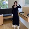 New Plus Size Bodycon Dress for Autumn/Winter – Fashionable and Slimming Design for Student Girls